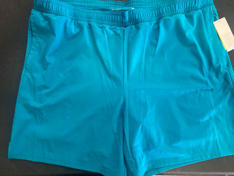 Photo 2 of Men's Sport Shorts 7" - All in Motion™ Teal XXL