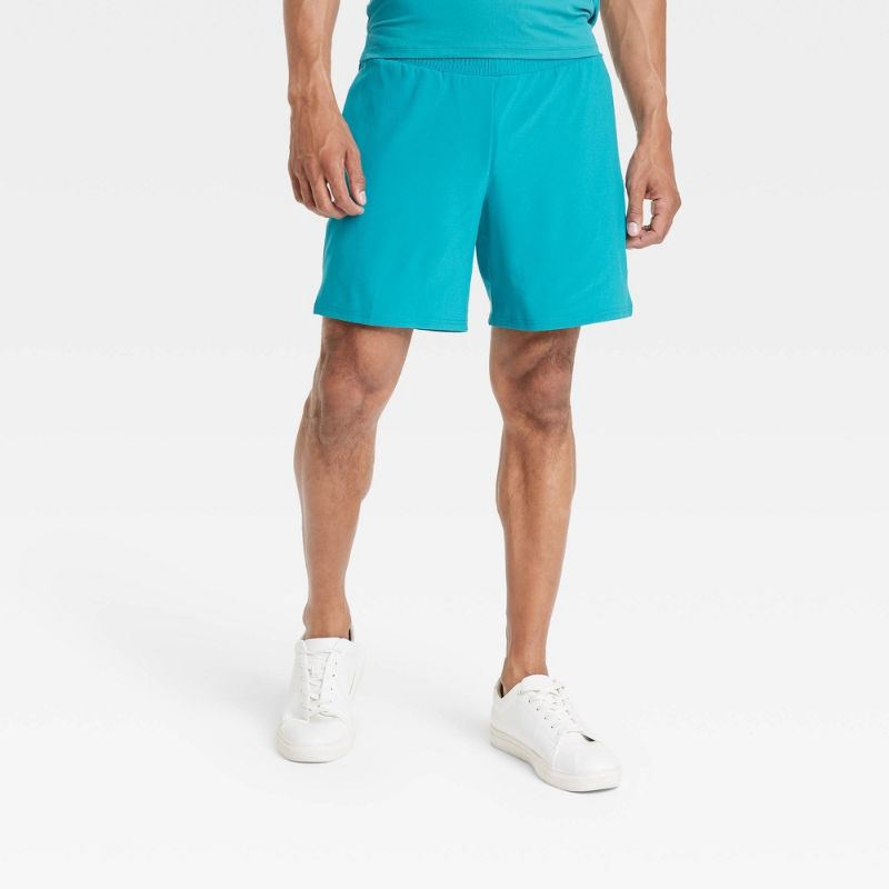 Photo 1 of Men's Sport Shorts 7" - All in Motion™ Teal XXL