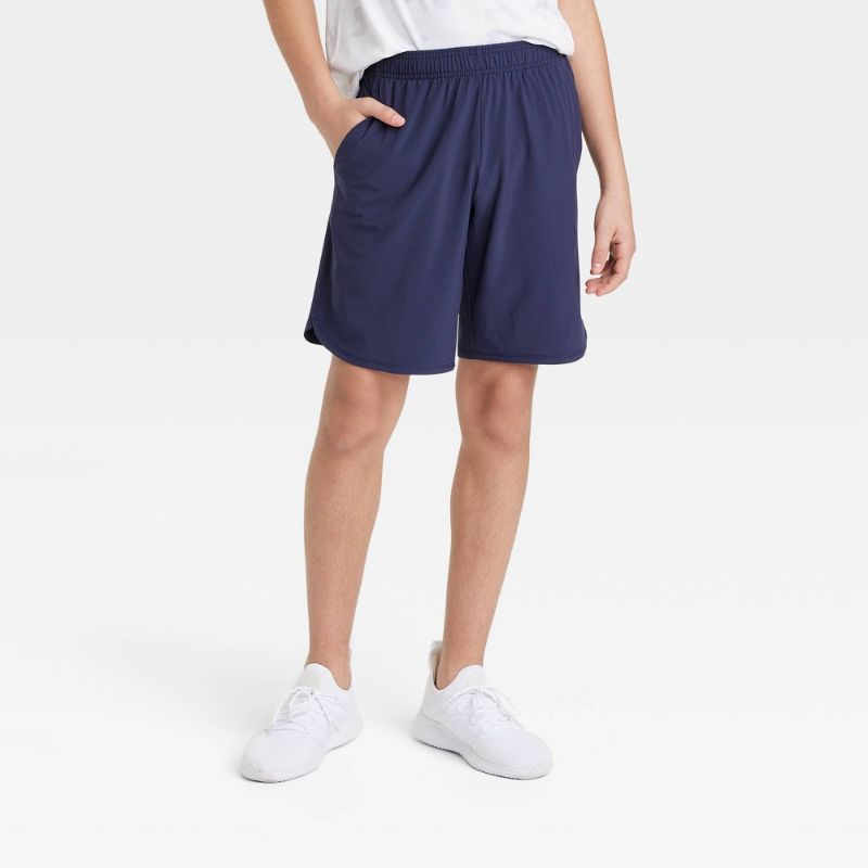 Photo 1 of Boys' Woven Shorts - All in Motion™ Night Blue XS