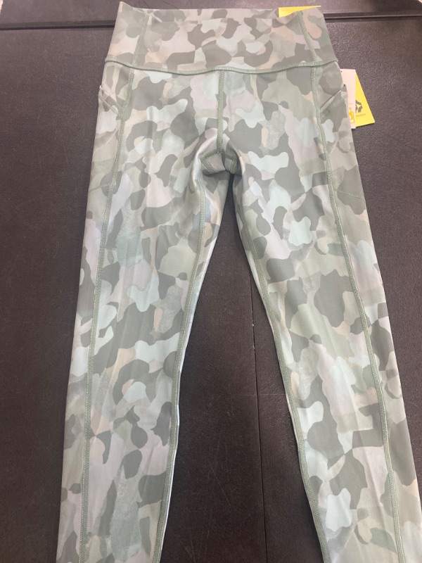 Photo 2 of Girls' Performance Pocket Leggings - All in Motion™ Olive Green XL