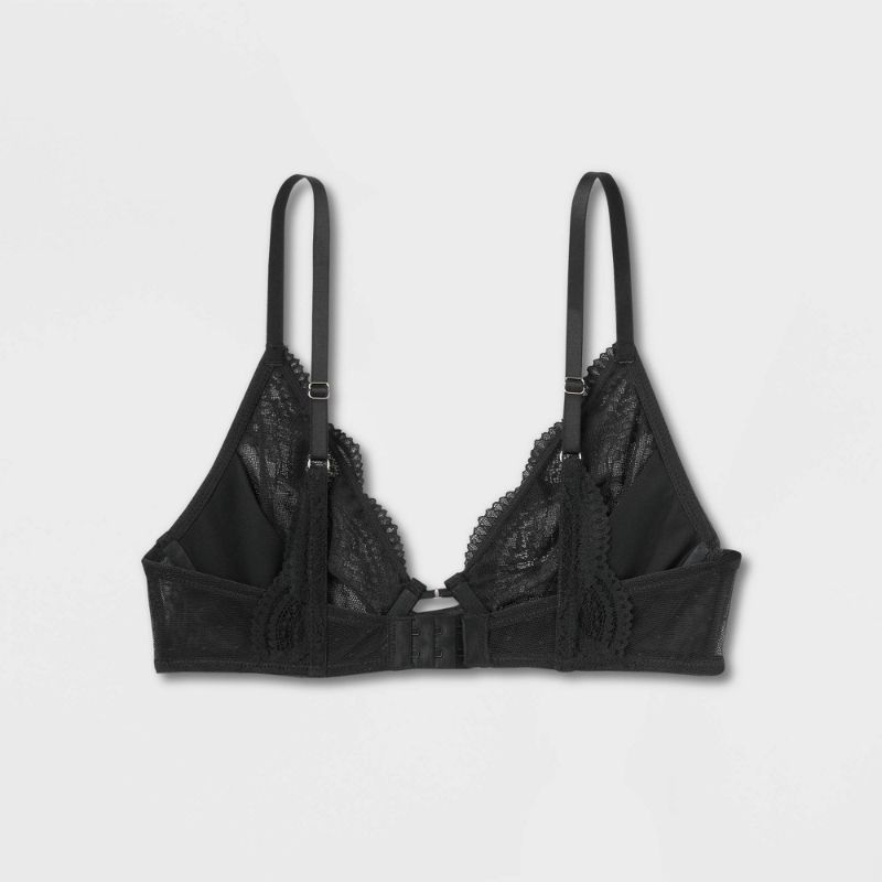 Photo 1 of Women's Lace Unlined Bra - Auden™ Black 34C