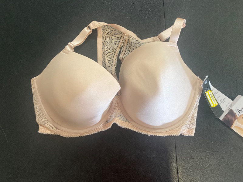 Photo 2 of (42 DD) Paramour Women's Bras SBY - Sugar Baby Carolina Seamless Lace T-Back Plunge Bra