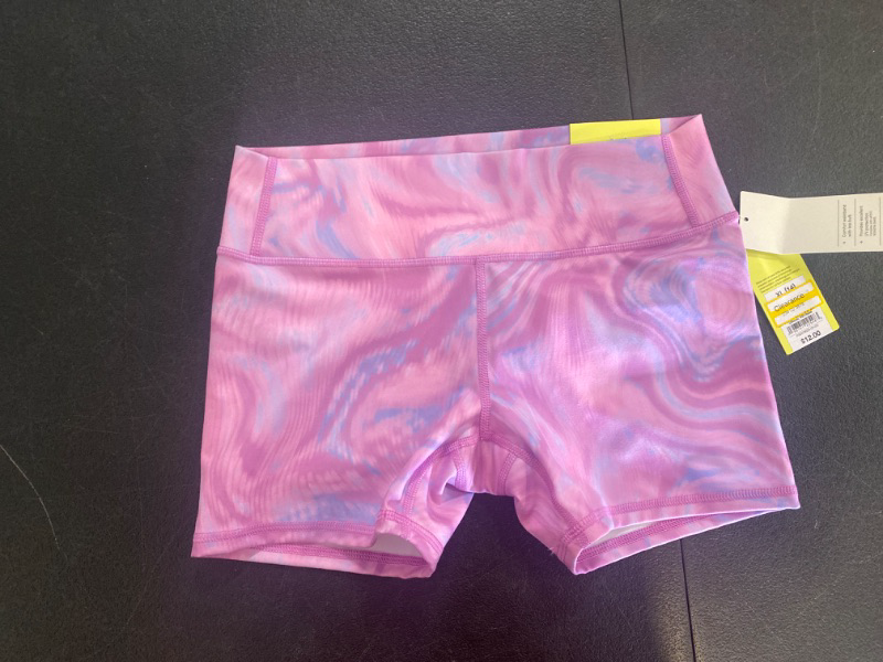 Photo 2 of Girls' Core Tumble Shorts - All in Motion™ Purple XL