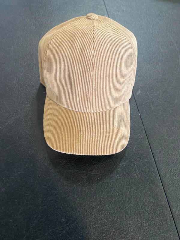 Photo 2 of Kids' Corduroy Baseball Hat - Art Class™ Tan