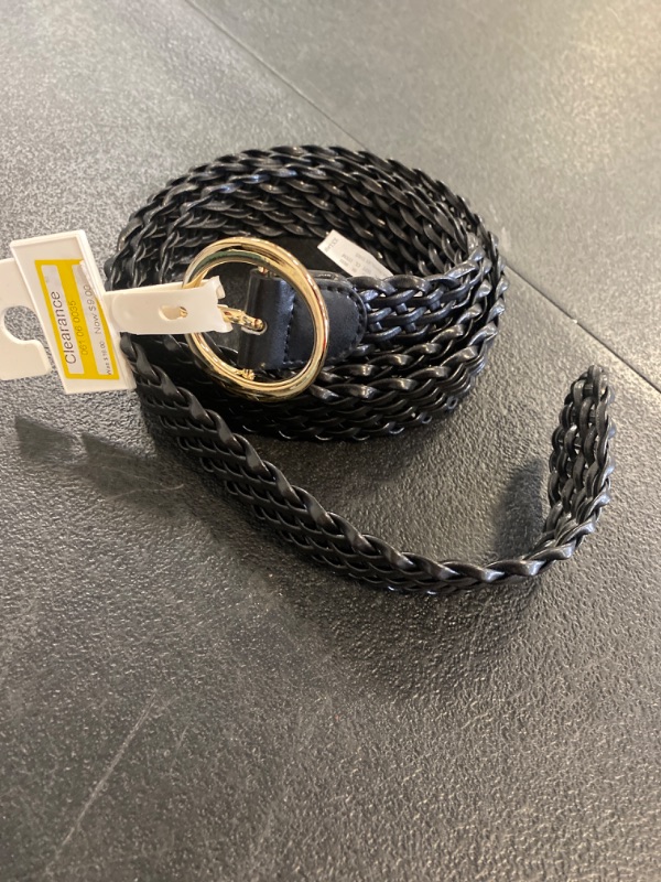 Photo 1 of Women's Oval Center Bar Buckle Belt - a New Day™ Black XXL
