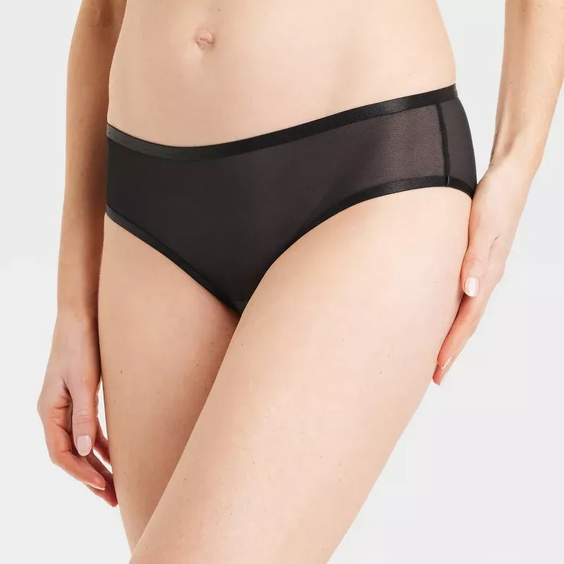 Photo 1 of Women's Mesh Cheeky Underwear - Auden™ / Size Medium