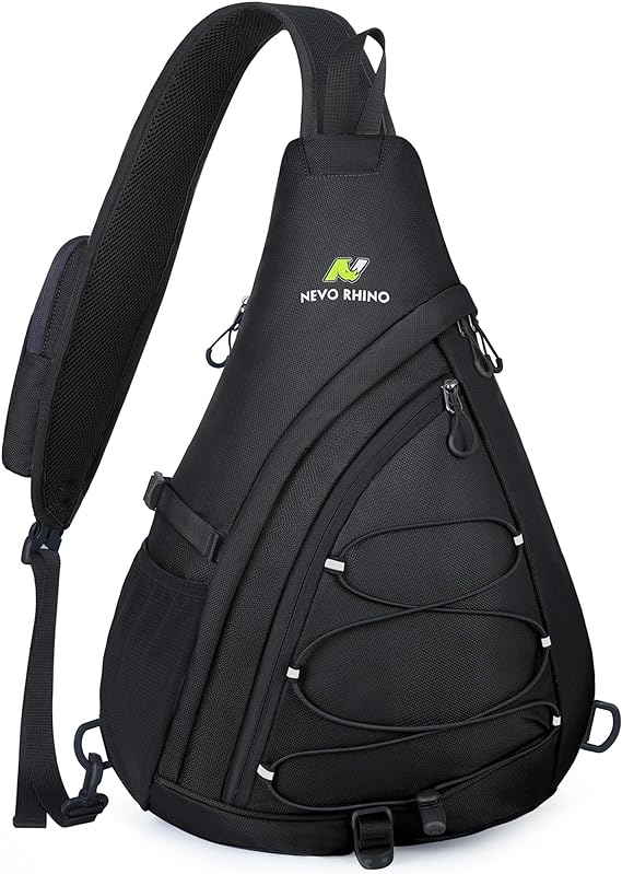 Photo 1 of NEVO RHINO Crossbody Sling Backpack 18L Large Sling Bag for men with Phone Pocket Shoulder Bag for Men, Women Sport Daypack