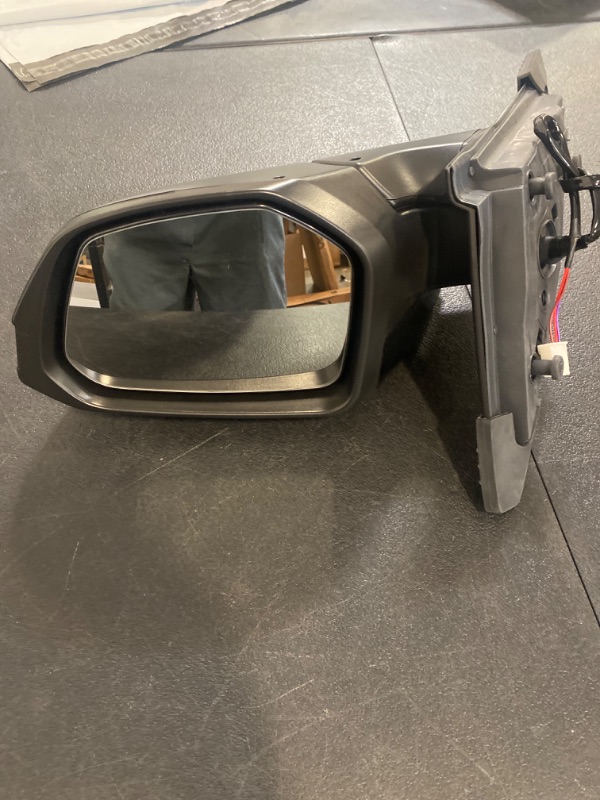 Photo 2 of Dasbecan Door Mirror Assembly Left Driver Side Compatible with Honda Civic 2016-2021 Power Glass | Non-Heated | Black Paint to Match Replaces HO1320283 (For...