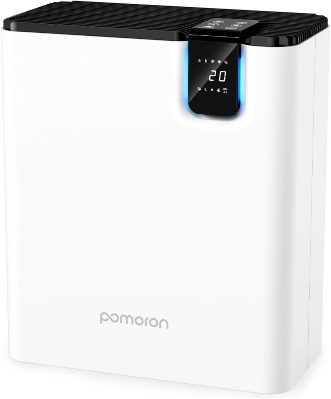 Photo 1 of OMORON MJ005H Air Purifiers for Home Large Room Air Quality Sensors PM2.5 Readings H13 True HEPA Air Purifiers Filter 99.97% of Pollen Dust Smoke Pet Dander Air Cleaner for Bedroom Office