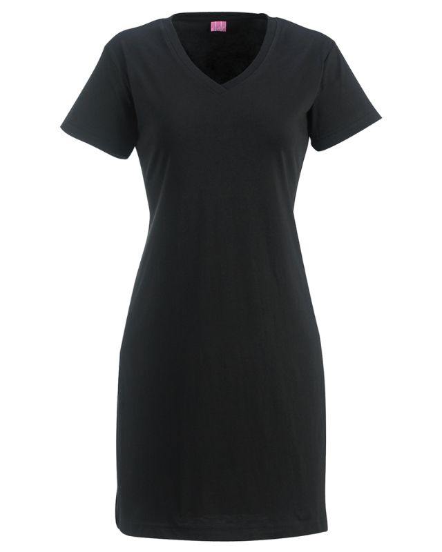 Photo 1 of XL - Black T-Shirt Style Dress