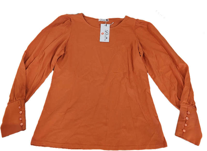 Photo 1 of (S) DOROSE Womens Puff Long Sleeve Shirts Ruffle Tops Casual Loose Top Blouses / Size Small