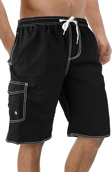 Photo 1 of Size L Mens Swimming Trunks Swim Trunks Quick Dry Swim Shorts with Mesh Lining Funny Swimwear Bathing Suits