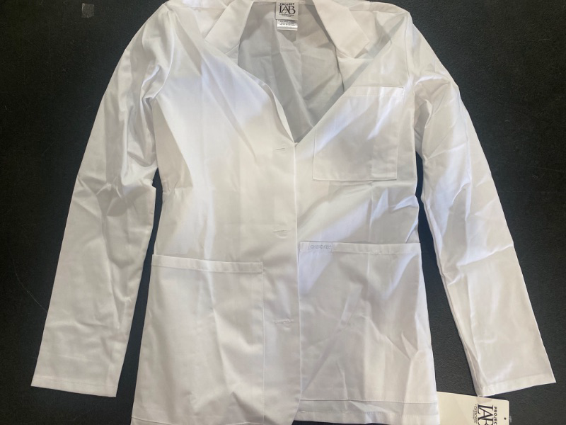 Photo 2 of Cherokee Women Scrubs Lab Coat 28'' Consultation CK451 size XXS