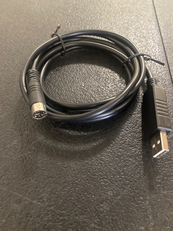 Photo 2 of Connectors Yaesu CT-62 CAT Cable FTDI USB to 8 Pin Mini Din Male Serial Adapter for Yaesu FT-100 FT-100D FT-817 FT-817ND FT-857D FT-897D - (Cable Length: 180cm, Color: Standard Pinout)