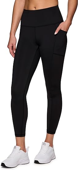 Photo 1 of (S) RBX Active High Waisted Squat Proof Ankle Length Leggings for Women, 7/8 Yoga Leggings with Pockets Size Small