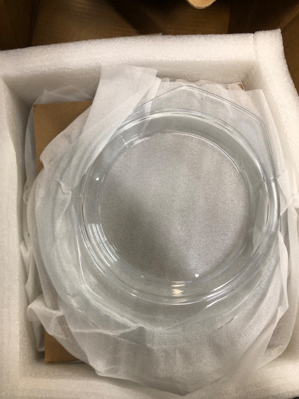 Photo 2 of ZYER Round Glass Casserole Dish With Glass Lid Glass Casseroles Bakeware with Glass Lid, Glass Casserole Bowl (Set of 3-0.65L+1L+1.4L)