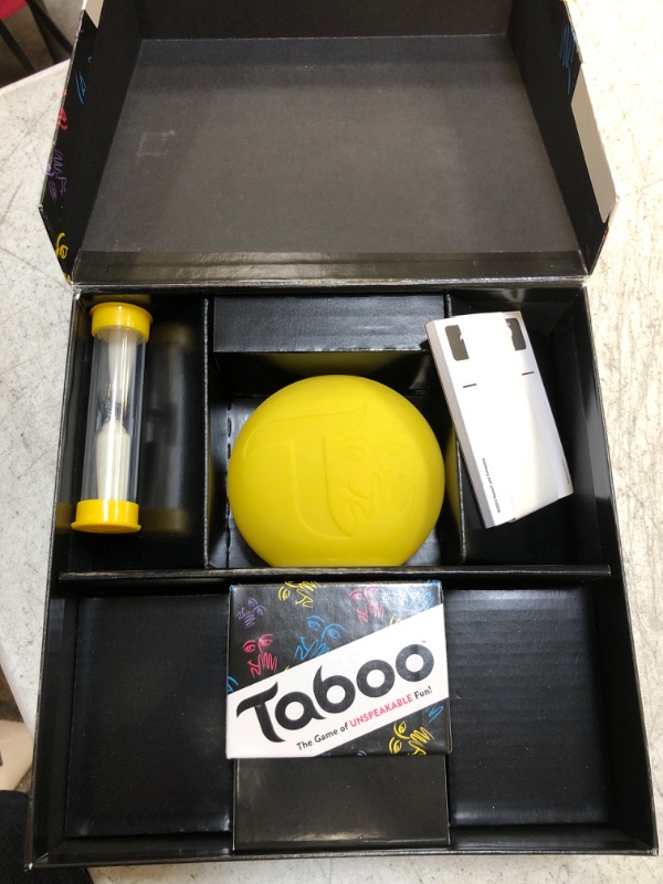 Photo 3 of Hasbro Gaming Taboo Classic Game, Party Word Guessing Game for Adults and Teens, Board Game for 4+ Players Ages 13 and Up