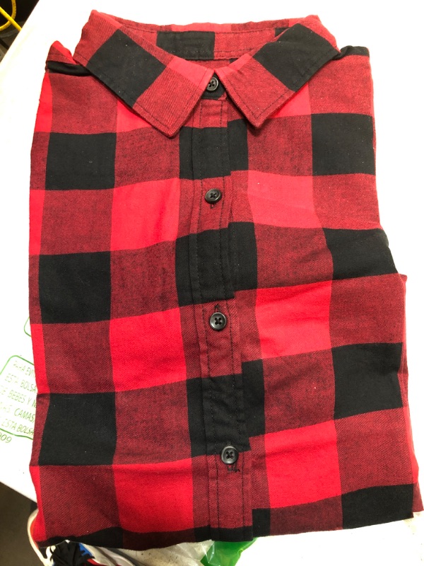 Photo 1 of flannel- red- size small 