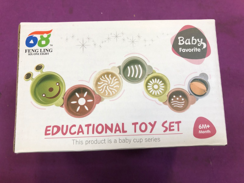 Photo 1 of educational toy set 6m+ month 