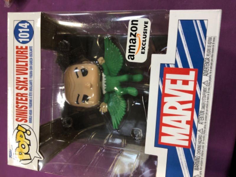 Photo 2 of Funko Pop! Deluxe Marvel: Sinister 6 - Vulture, Amazon Excusive, Figure 2 of 7