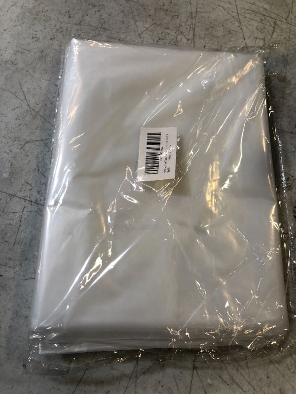 Photo 2 of Flat Open Clear Plastic Poly Bags for Proofing Bread Dough Food Storage Clothing Merchandise Bags for Shirts Clothes Packaging Gift Bag (Bags DO NOT Have Seal, 31 x 47 Inch, 10 PCS)