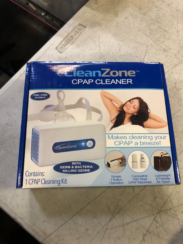 Photo 1 of Clean Zone Portable CPAP Cleaner and Sanitizer 1 Pk
