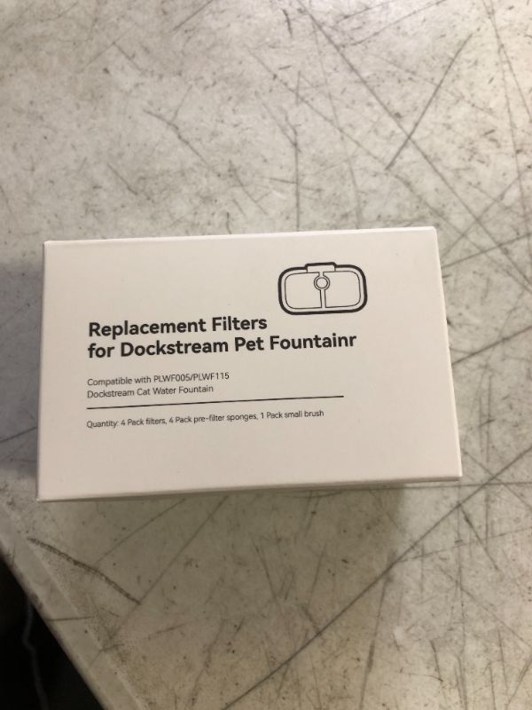 Photo 2 of 4 Packs Replacement Filters for Dockstream Cat Water Fountain