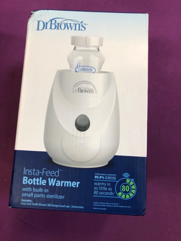 Photo 2 of Dr. Brown’s™ Insta-Feed™ Baby Bottle Warmer and Sterilizer, For Baby Bottles and Baby Food Jars Bottle Warmer & Sterilizer, Insta-Feed