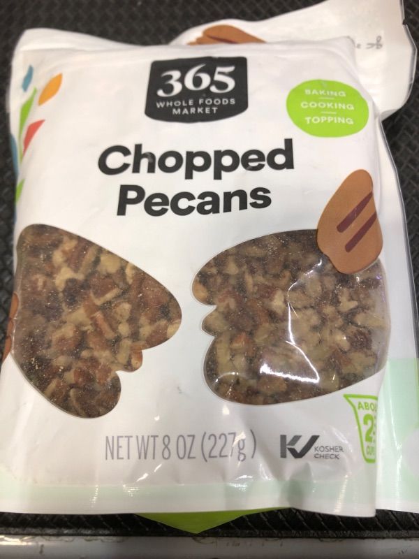 Photo 1 of 365 by Whole Foods Market, Chopped Pecans, 8 Ounce Pecans 8 Ounce (Pack of 1) ex 2-10-24