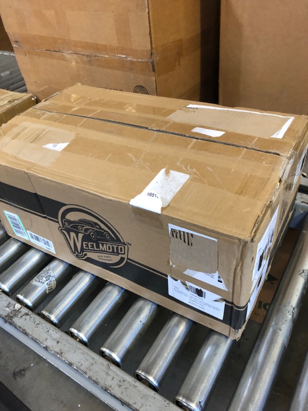 Photo 1 of WEELMOTO For 2000-2005 Chevy Impala Headlights Assembly, 2000 2001 2002 2003 2004 2005 00-05 Chevy Impala Headlight Assembly Headlamp Replacement with Chrome Housing Amber Reflector Left+Right Pair 1-Clear Lens I Chrome Housing I Amber Reflector OE Replac