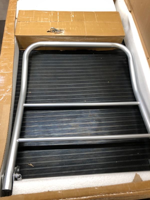 Photo 1 of Platform Truck Cart, Foldable Push Cart Dolly Large Flatbed w/Rubber Mat and 6'' Wheels, 2200LBS Capacity Steel Heavy Duty Moving Platform Trucks Hand Cart for Groceries, Garage (41.3"x24.8")