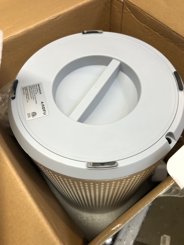 Photo 1 of Air Purifiers, AMEIFU Upgrade Large Size Air Purifiers for Home Large Room Bedroom up to 1350sq with Aromatherapy and Timing settings, H13 HEPA Air Purifier for Wildfire, Smoke,Pollen and Dander Grey