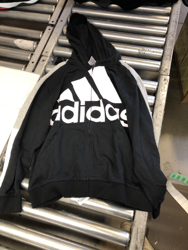 Photo 1 of Adidas boys zip up jacket with hoodie, XL