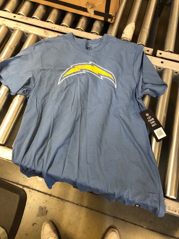 Photo 1 of '47 NFL Chargers T-shirt XL