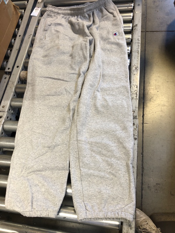 Photo 1 of Champion Mens Classic Grey Sweatpants, Large 