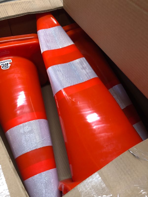 Photo 1 of 6 PACK OF TRAFFIC CONES 