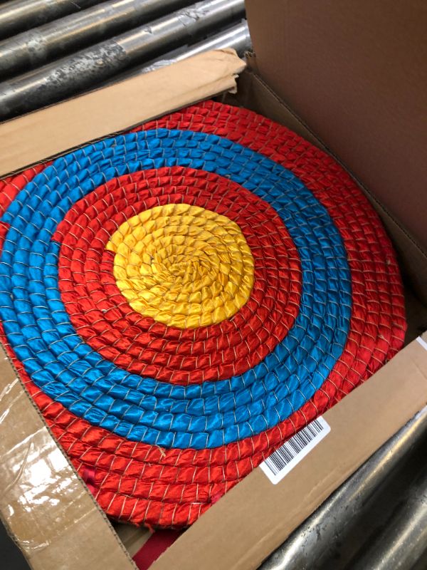 Photo 1 of KAINOKAI Traditional Hand-Made Straw Archery Target,Arrow Target for Recurve Bow Longbow or Compound Bow Traditional Target Dia ?:19.7in / 3 Layers
