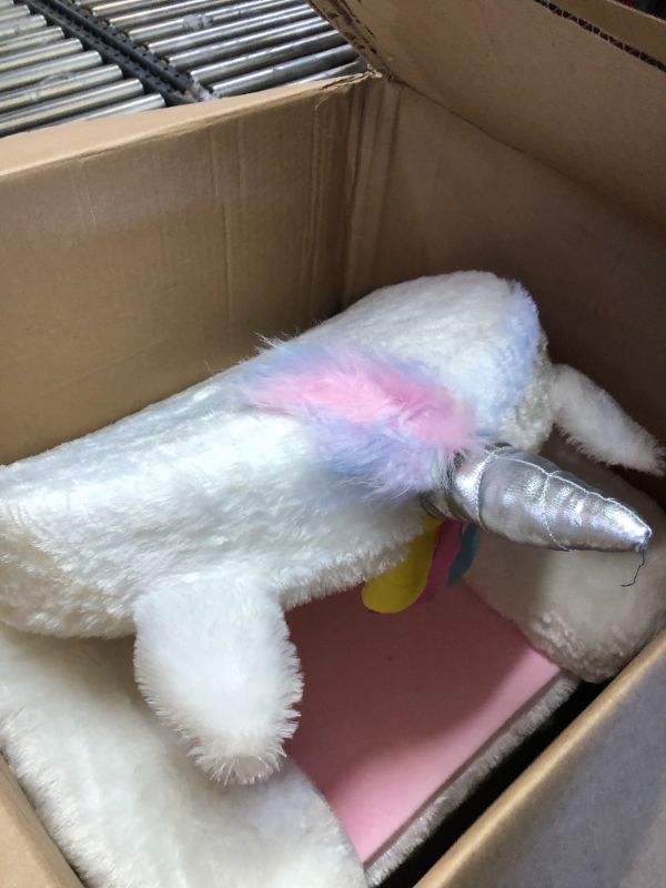 Photo 1 of Amazon Basics Children's Plush Chair, Unicorn