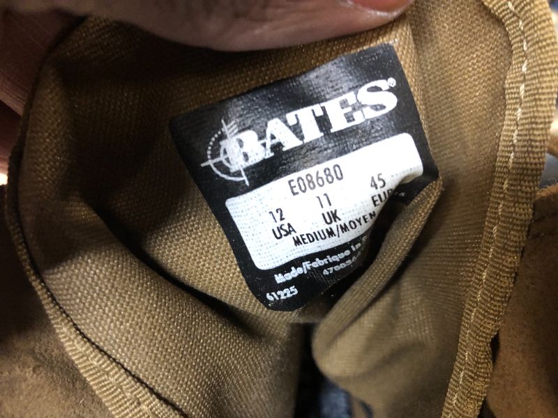 Photo 3 of Bates E08680 Men's Hot Weather Coyote Brown OCP ACU Jungle Military Boot
sized 12