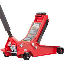 Photo 1 of BIG RED AT84007R Torin Hydraulic Low Profile Service/Floor Jack with Dual Piston Quick Lift Pump, 4 Ton (8,000 lb) Capacity, Red
- sealed box