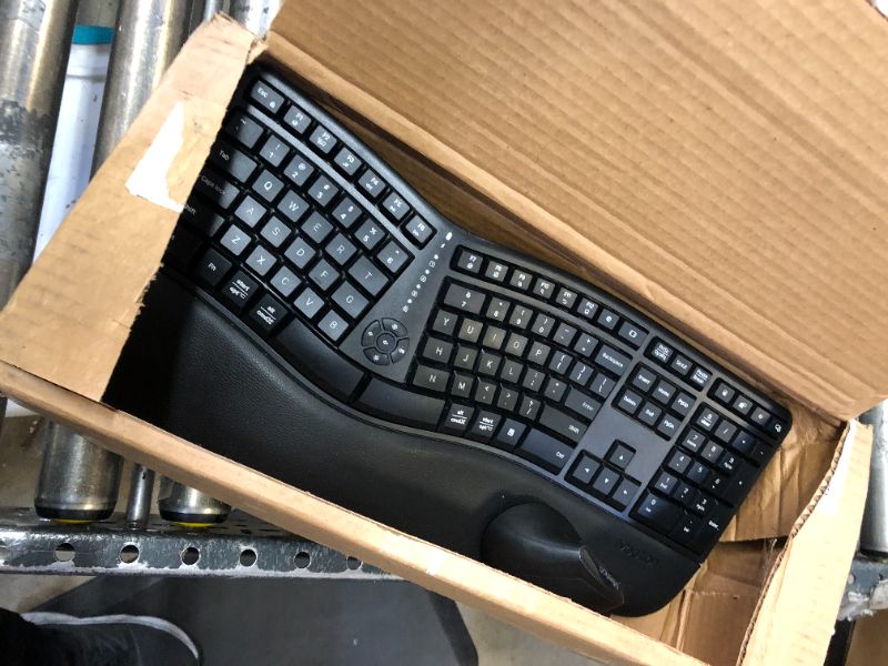 Photo 1 of Ergonomic keyboard and mouse combo 