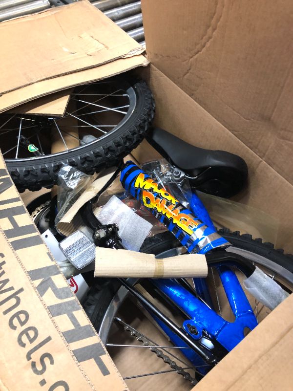 Photo 3 of Dynacraft Magna Major Damage Bike, 12-20-Inch Wheels, Boys Ages 3-10 Years Blue 20-inch Wheels