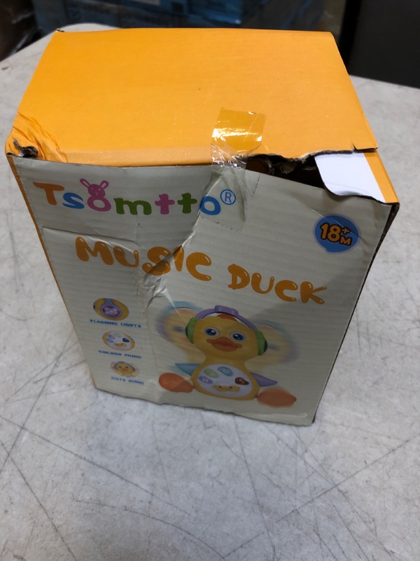 Photo 1 of Baby Musical Duck Toy Dancing Walking Tummy Time Toys Light Up Infant Toys 0-3 3-6 Month Baby Toys 6-12 12-18 Months Gifts for 1 Year Old Boys Girls Baby Learning Development Toy Toddler Toys Age 1-2