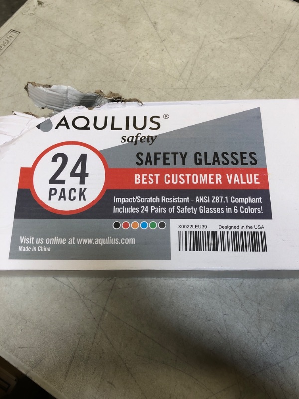 Photo 1 of 24pcs safety glasses