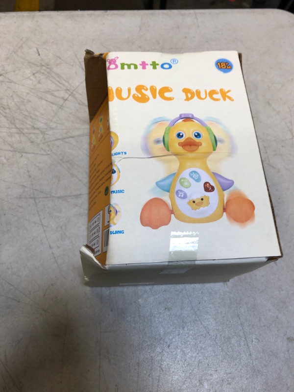 Photo 1 of Baby Musical Duck Toy Dancing Walking Tummy Time Toys Light Up Infant Toys 0-3 3-6 Month Baby Toys 6-12 12-18 Months Gifts for 1 Year Old Boys Girls Baby Learning Development Toy Toddler Toys Age 1-2