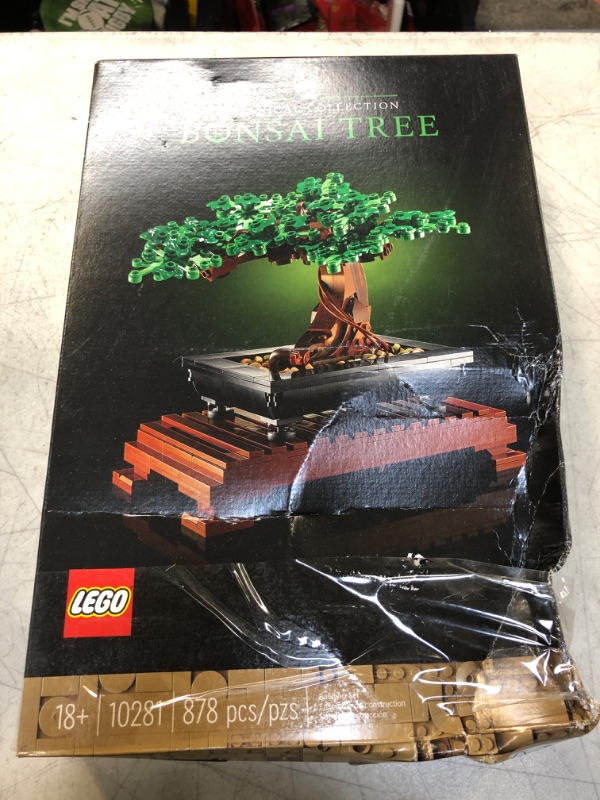 Photo 2 of LEGO Icons Bonsai Tree Building Set 10281 - Featuring Cherry Blossom Flowers, DIY Plant Model for Adults, Creative Gift for Home Décor and Office Art, Botanical Collection Design Kit