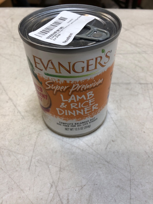 Photo 2 of Evanger's Super Premium Lamb & Rice Dinner for Dogs