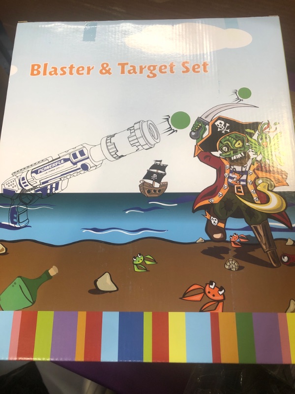 Photo 1 of blaster and target set 