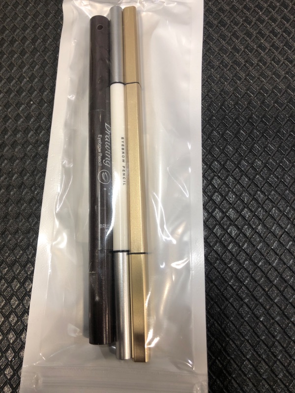Photo 1 of 3 Different Eyebrow Pencils,Creates Natural Looking Brows Easily And Lastes All Day,3-in-1:Eyebrow Pencil *3;Dark Brown #-0803086 Dark Brown Eyebrow Pencil *3; #-0803086