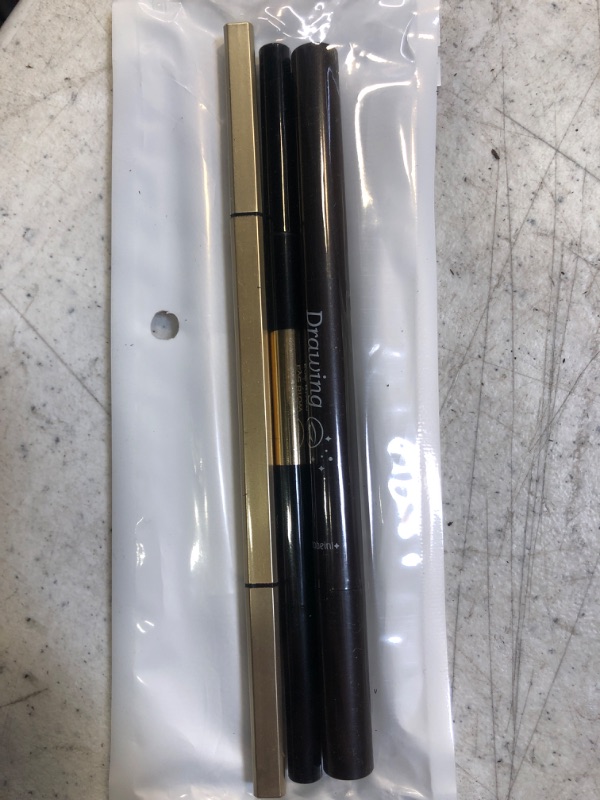 Photo 2 of 3 Different Eyebrow Pencils,Creates Natural Looking Brows Easily And Lastes All Day,3-in-1:Eyebrow Pencil *3,Light Brown #-0803083 Light Brown Eyebrow Pencil *3; #-0803083
